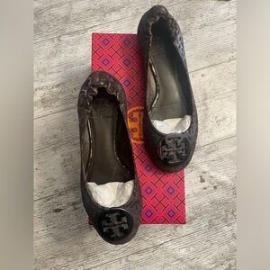 Tory Burch Minnie Travel Ballet Flats size 6.5
